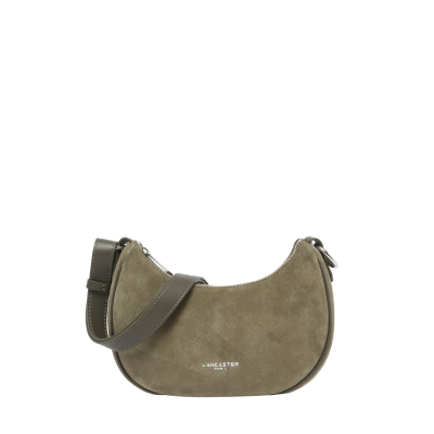 Lancaster Paris Bag Shoulde Suede leather  Lancaster Paris Bag Shoulde Suede leather