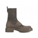 Laura Biagiotti chaki sock boots .
