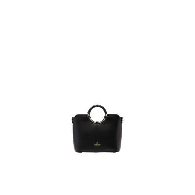 Cuoieria  black tote bag .