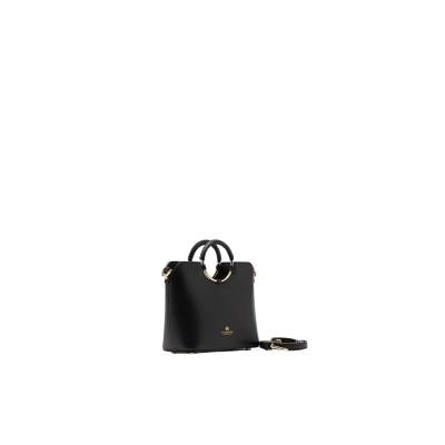 Cuoieria  black tote bag . Cuoieria  black tote bag .