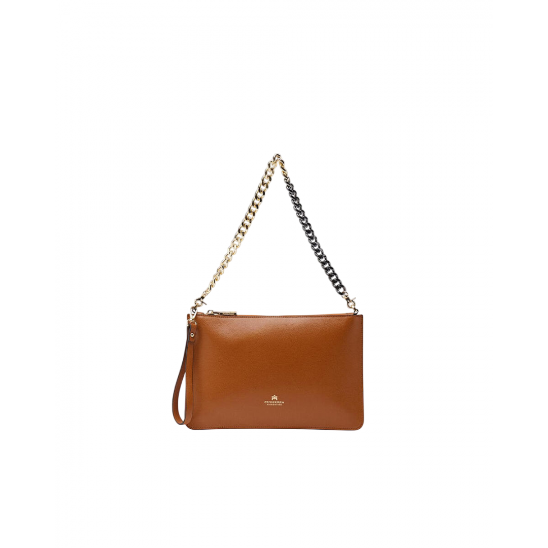 Cuoieria  brown pochette Bag . Cuoieria  brown pochette Bag .