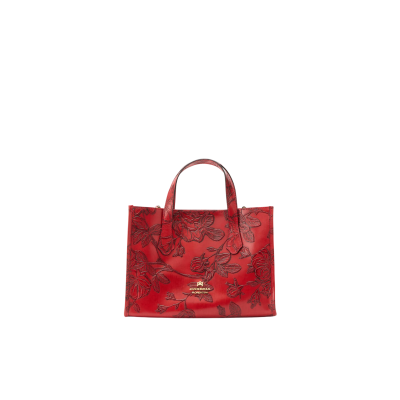 Cuoieria  red tote Bag . Cuoieria  red tote Bag .