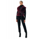 MEXX Waistcoat Fur Belted Dark Red MEXX Waistcoat Fur Belted Dark Red