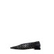 Angel Alarcon Elodie Black Ballerinas