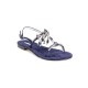 Emanuela Caruso Capri Blue Sandals