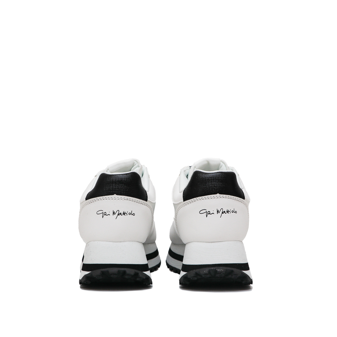 Gai Matiolo White-Black Sneakers
