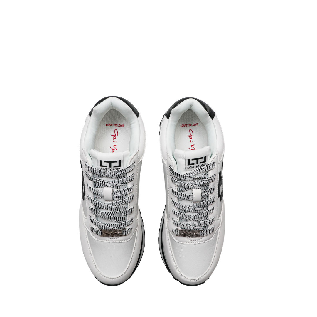 Gai Matiolo White-Black Sneakers