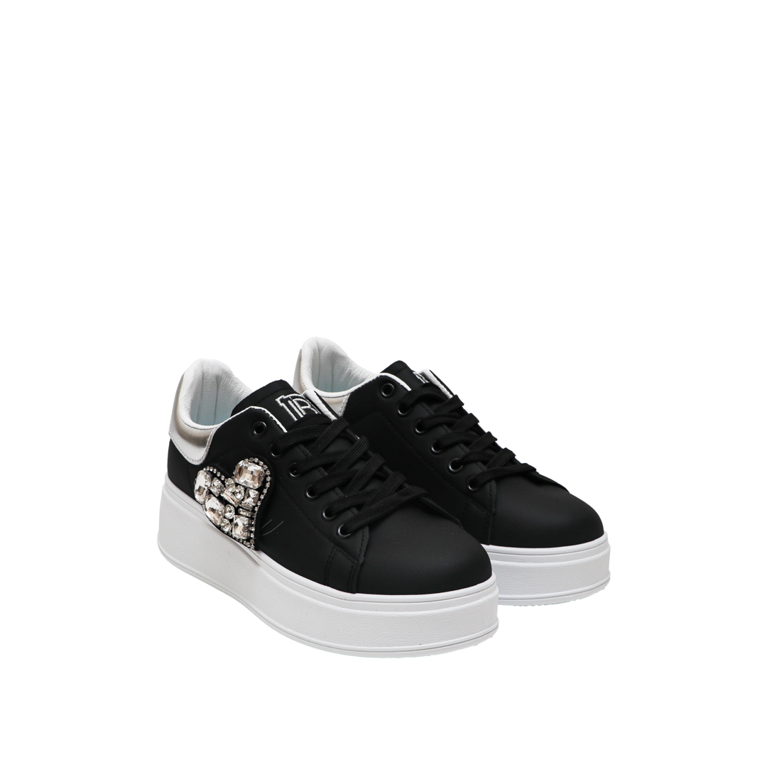 Laura Biagiotti Black Sneakers