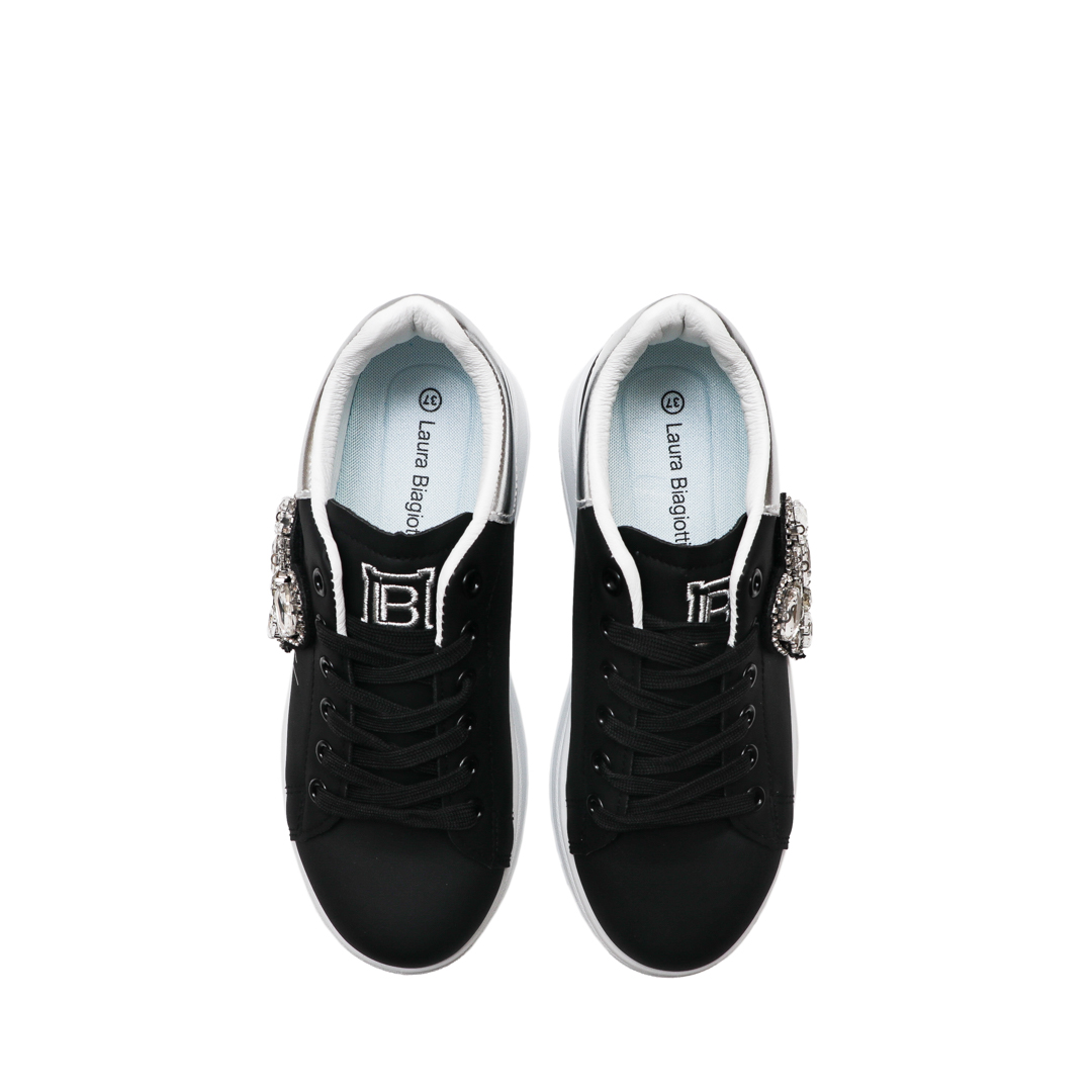 Laura Biagiotti Black Sneakers