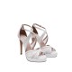 Guy Laroche White Pearl Sandals