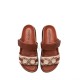 Freedom Gaya Brown Sandals