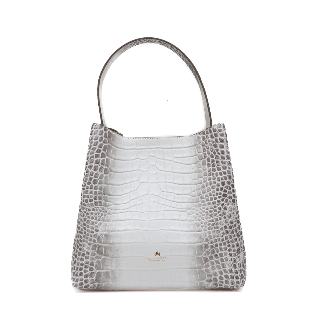 Cuoieria Avorio White Bag