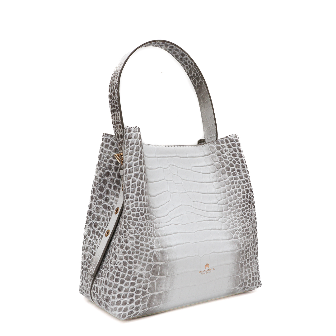 Cuoieria Avorio White Bag