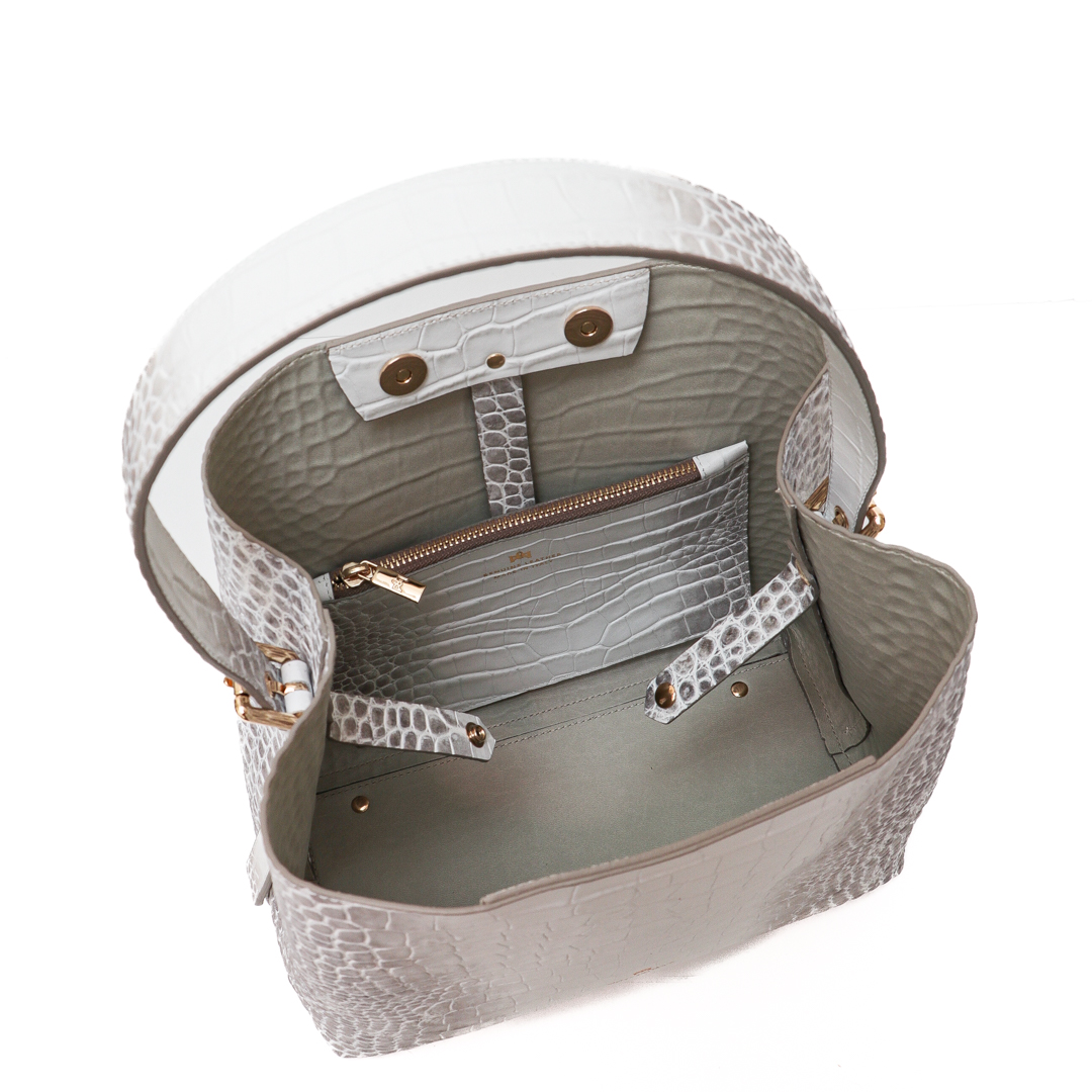 Cuoieria Avorio White Bag