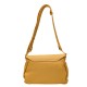 Cuoieria Carol Moustard Flap Bag