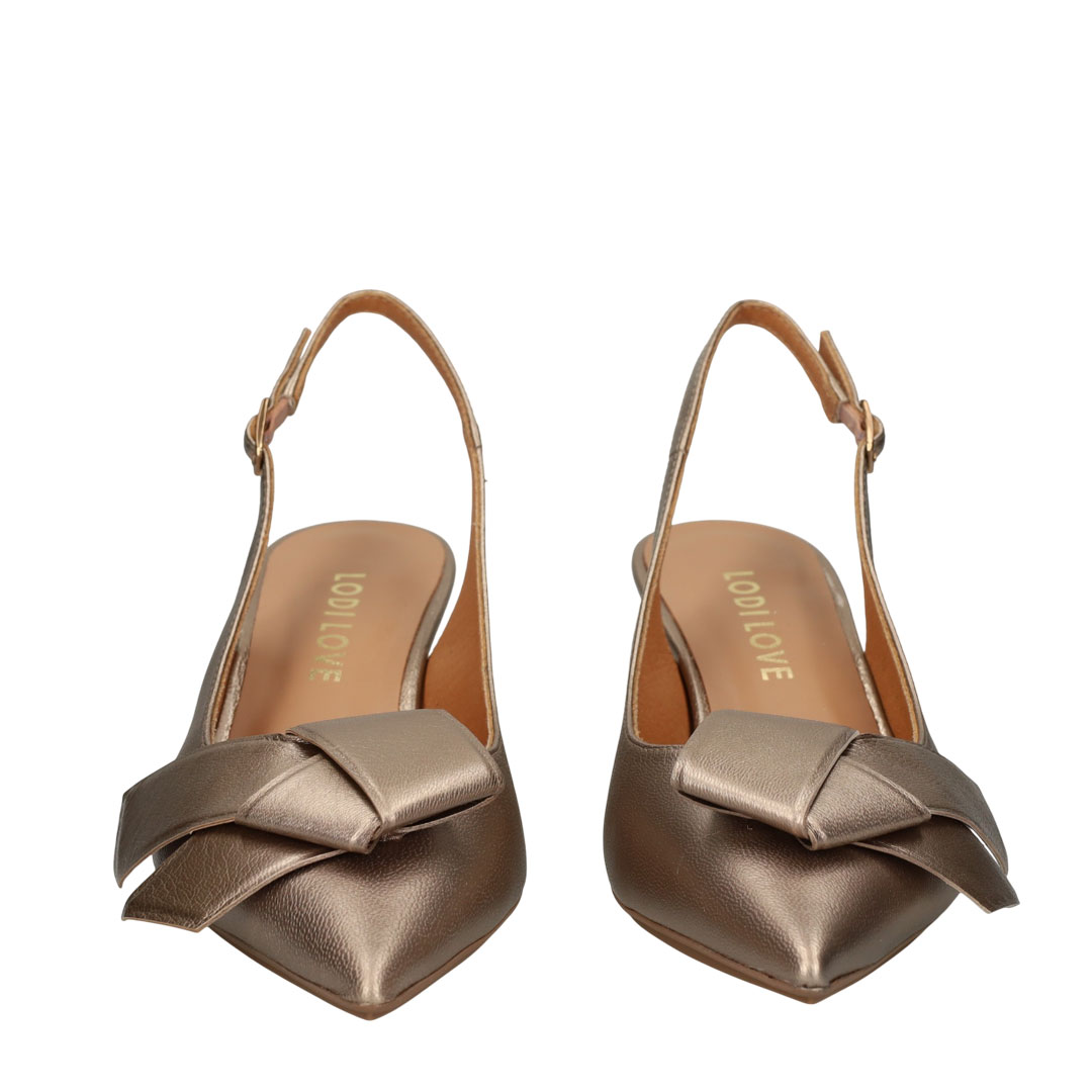 Lodi Gold Sling-Back
