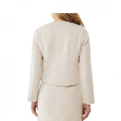 Mexx Cream Tweed Jacket Mexx Cream Tweed Jacket