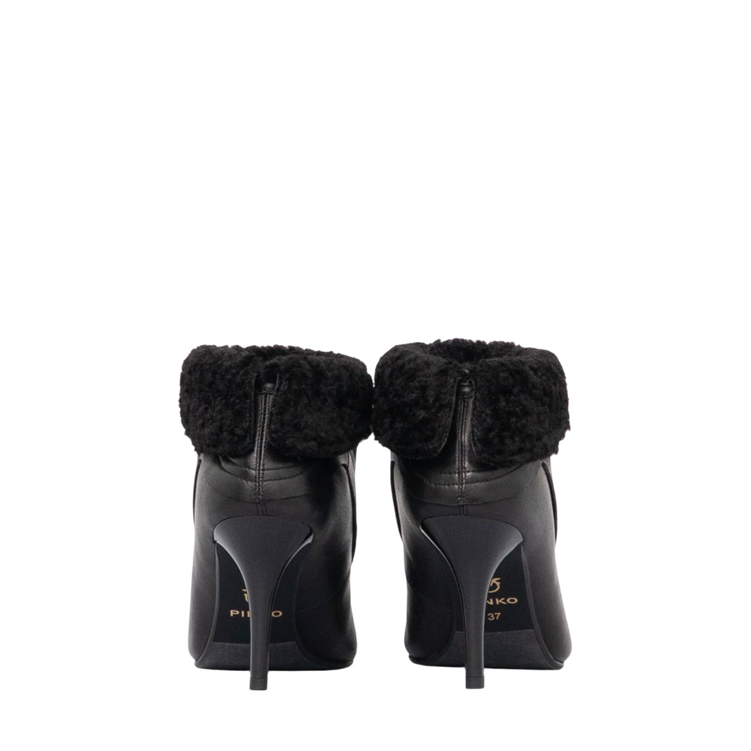 Pinko Lucy 25 Black Ankle Boot