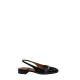 Angel Alarcon Elise Blak SlingbacK Ballerinas