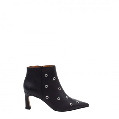 Angel Alarcon Clarine Black Ankle Boots