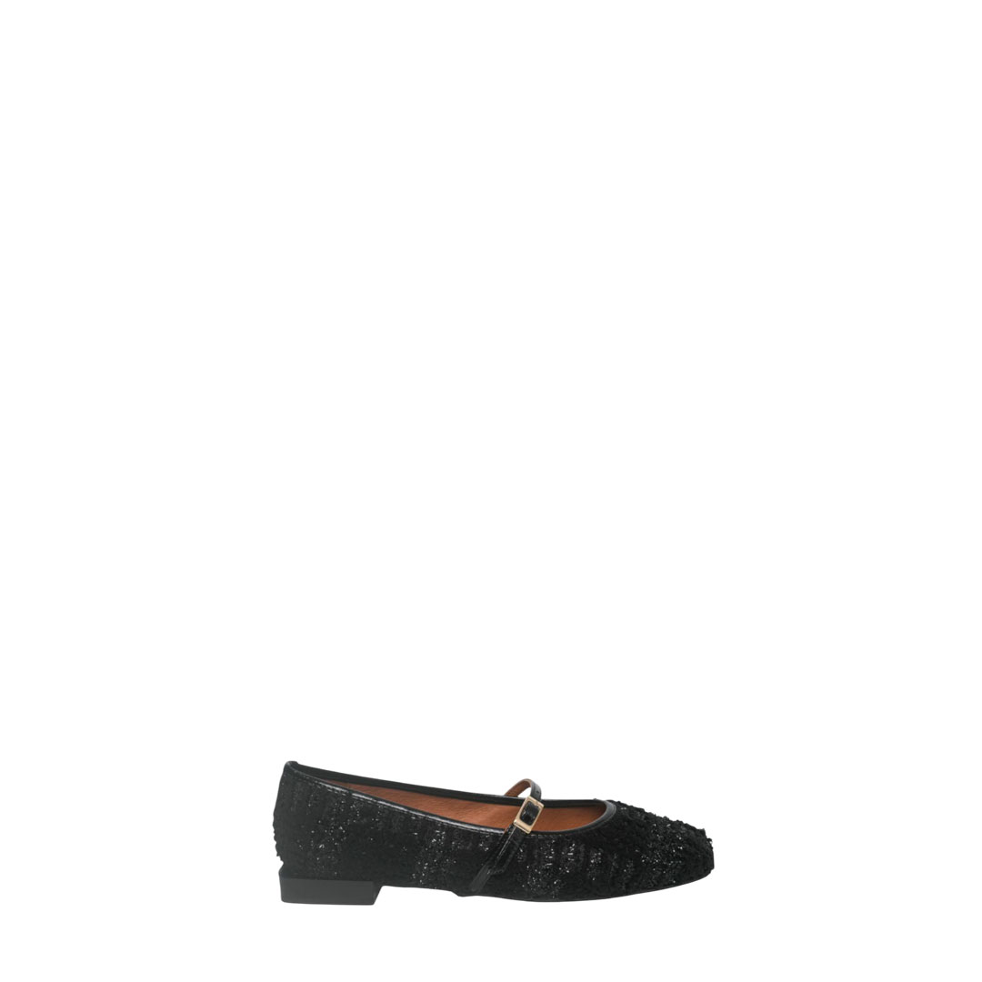 Angel Alarcon Rancistex Black Ballerinas