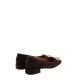 Angel Alarcon Perle Brown Ballerinas