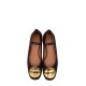 Angel Alarcon Perle Brown Ballerinas