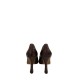 Angel Alarcon Lariah Croco Wine High Heels