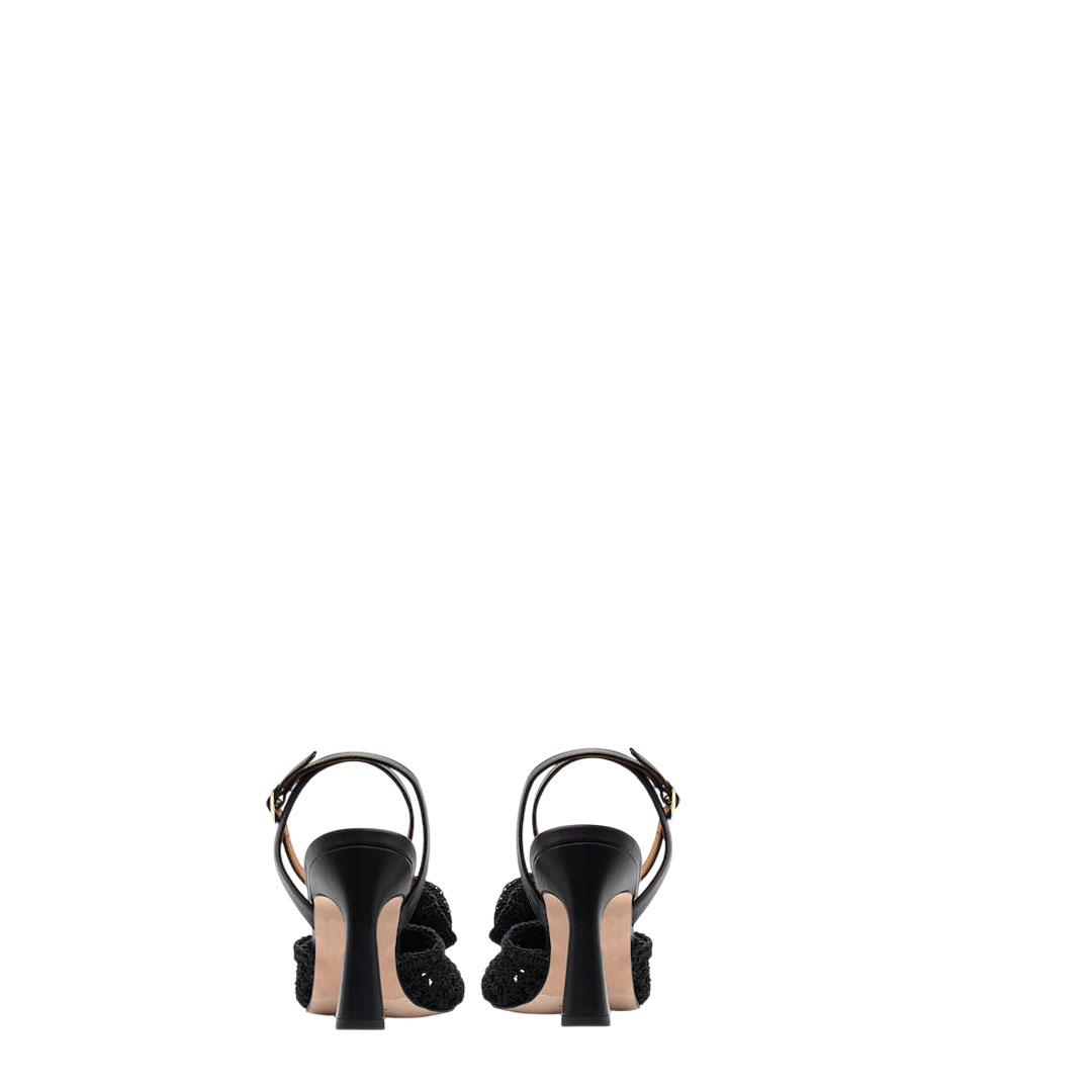 Angel ALarcon Irene Black Sandals