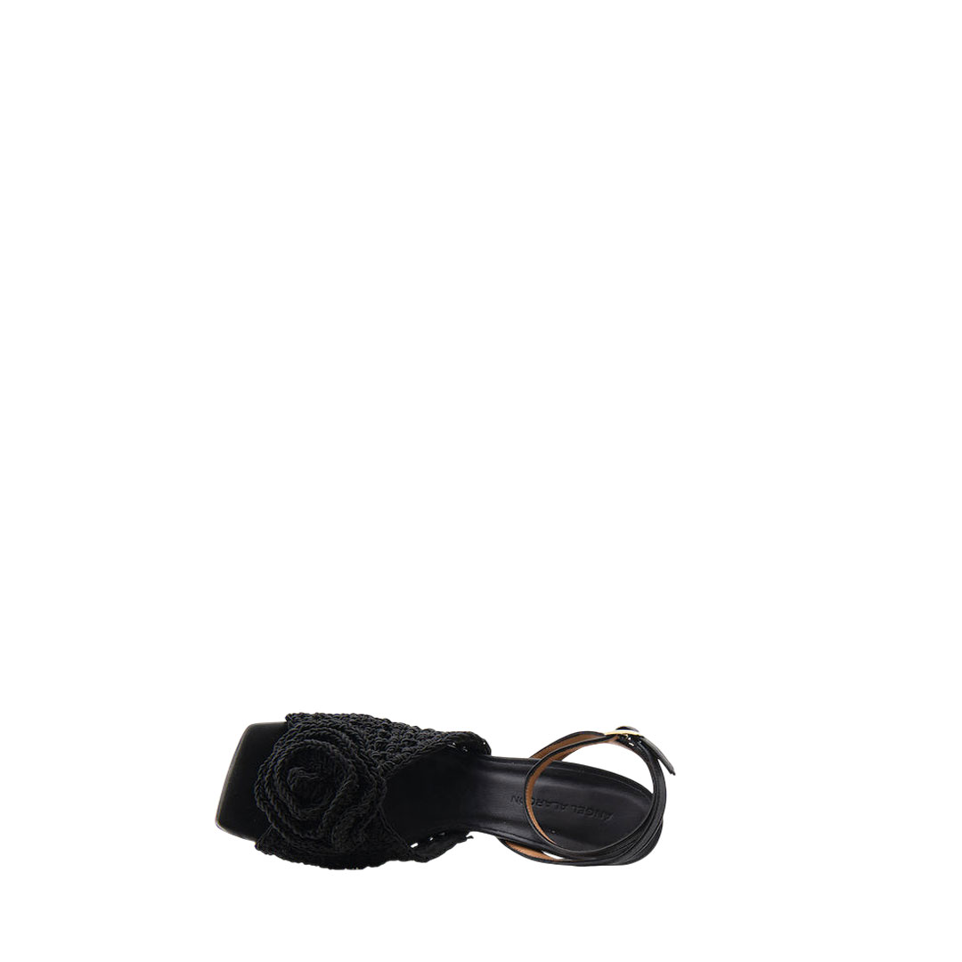 Angel ALarcon Irene Black Sandals