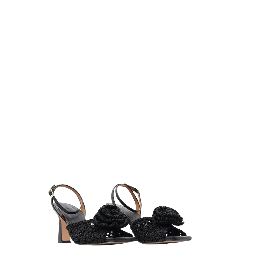 Angel ALarcon Irene Black Sandals