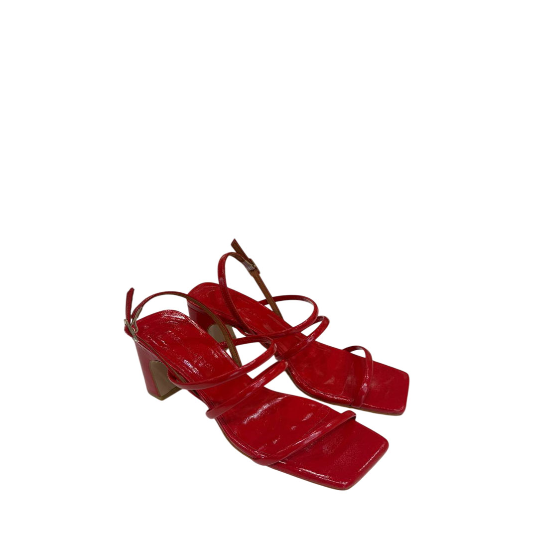 Angel Alarcon Lucienne Red Sandals