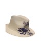 Art At Hat White-Purple Hat
