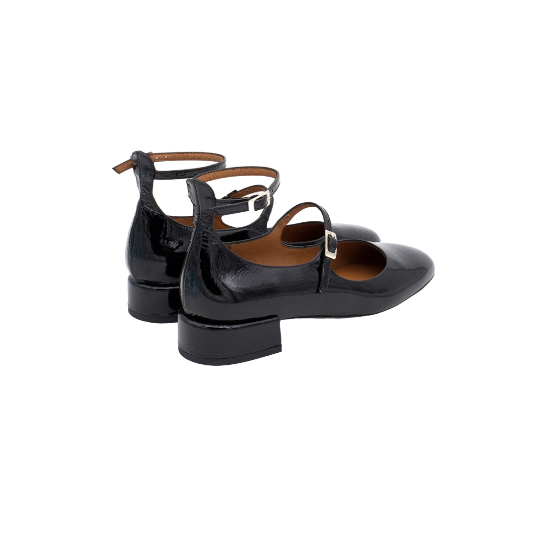 Angel Alarcon Yamento Black  Ballerinas 