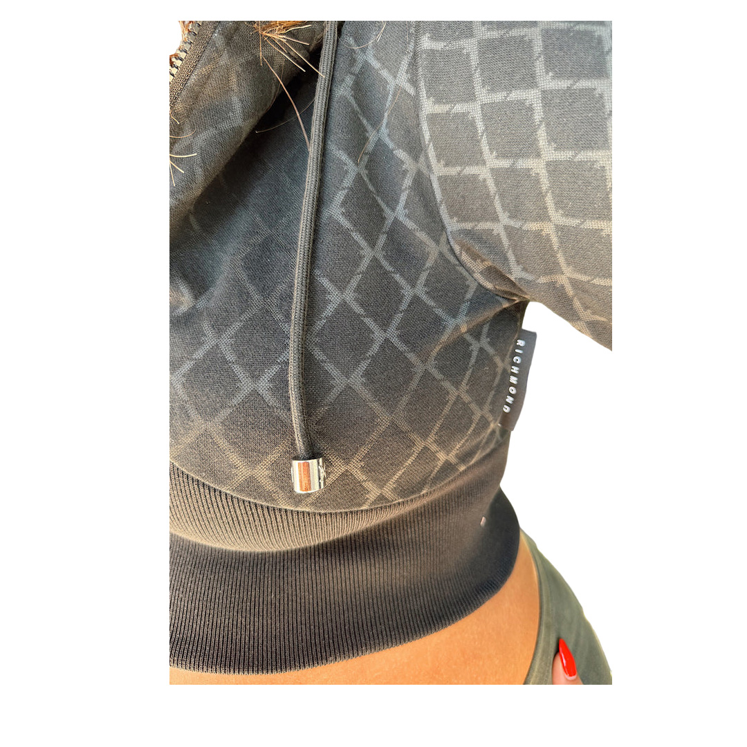 John Richmond Black  Sweatshirt