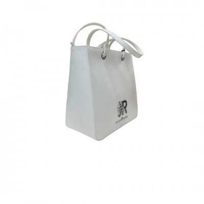 John Richmond White Tote Bag