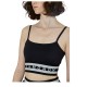 John Rchmond BlackCrop-Top
