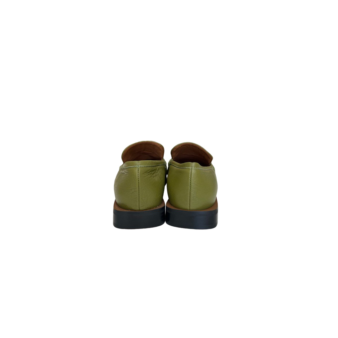 Angel Alarcon Saba Olive Moccasins