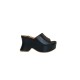 Angel Alarcon Cuna Black Platforms