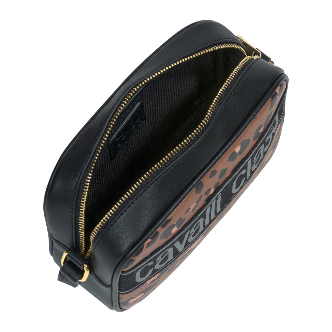 Cavalli Class Lucilla Leopard Camera Bag