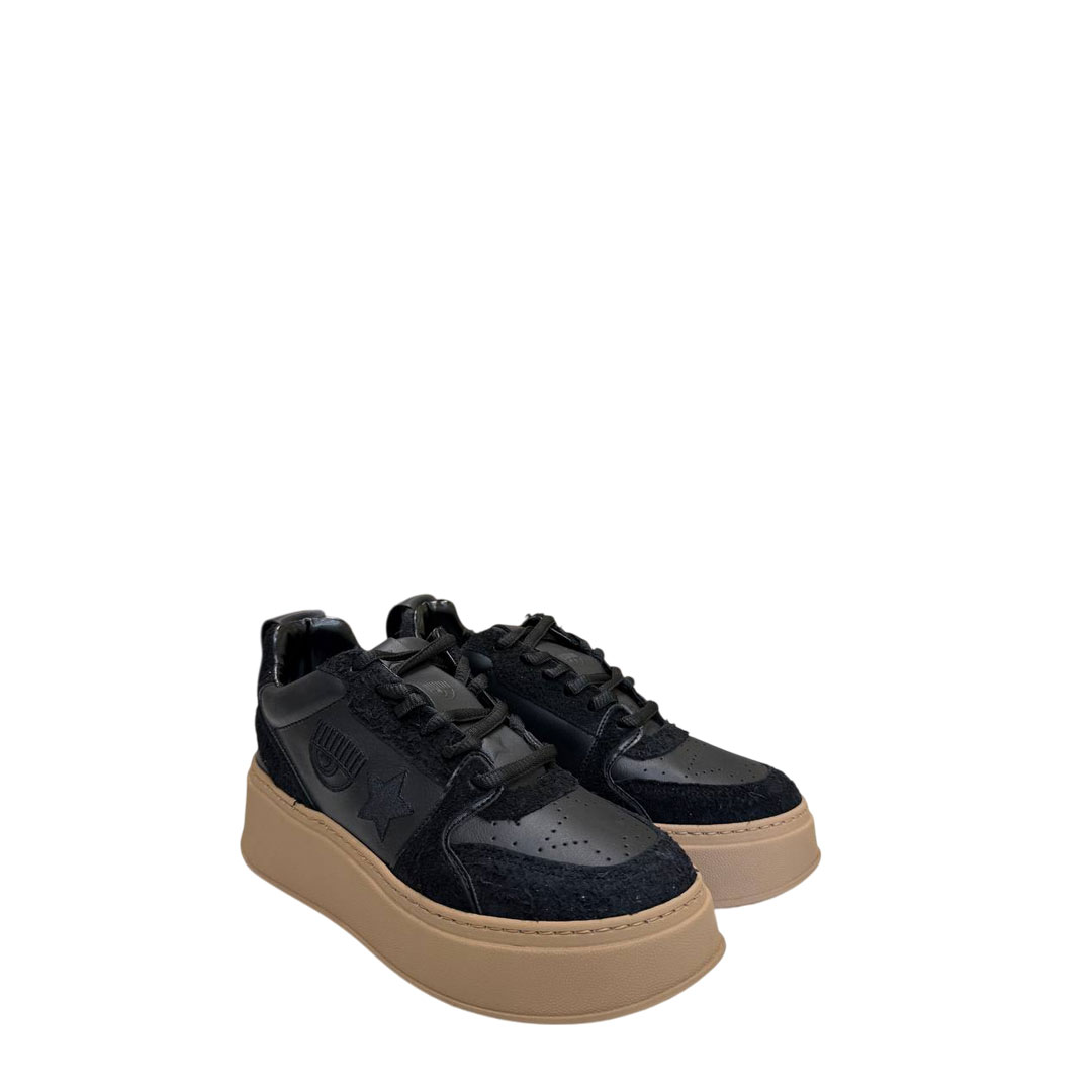 Chiara Ferragni Black Sneakers