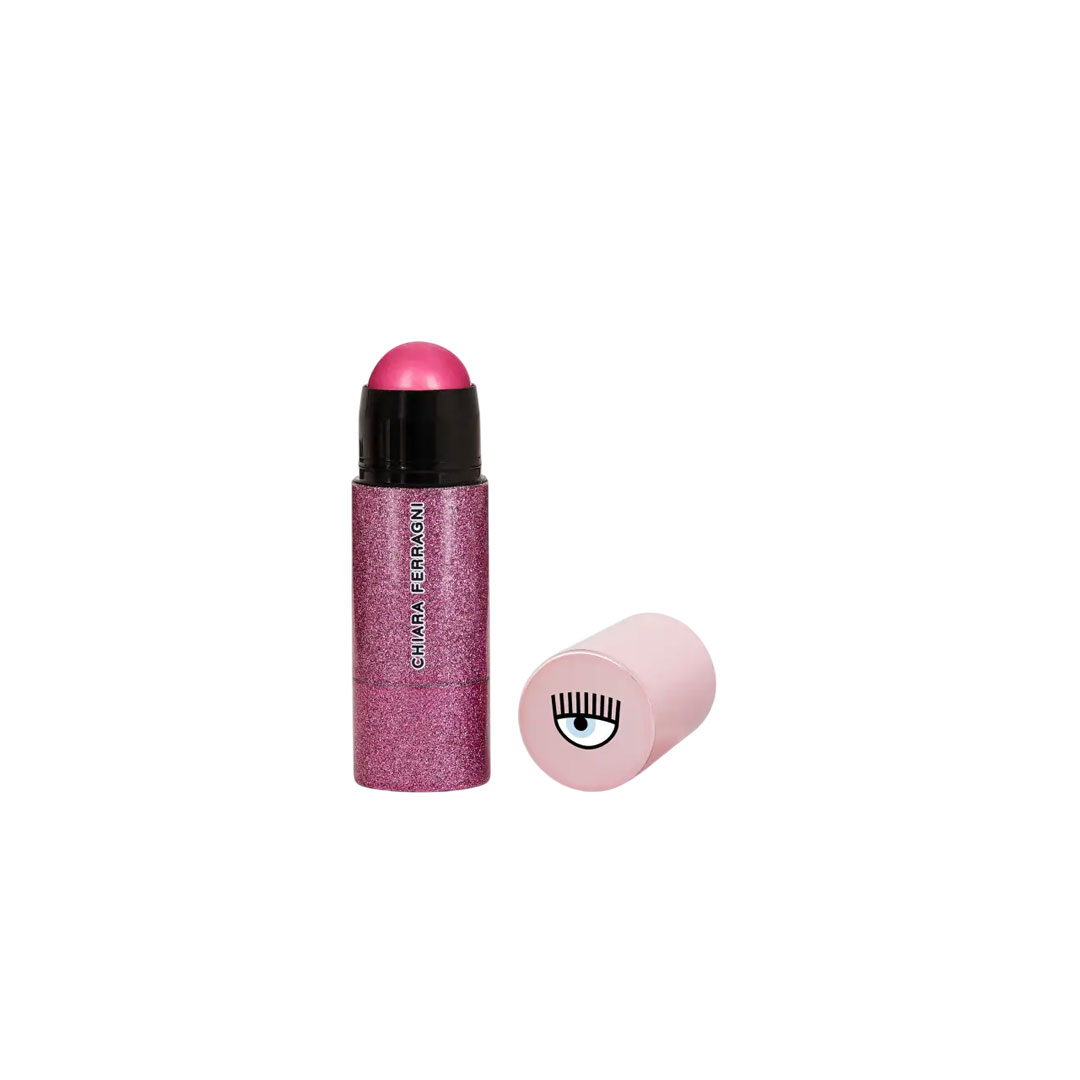Chiara FerragniFuschia Lip & Cheek (02)