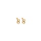 Zag Bijoux Menti Gold Earrings