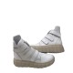 Deos White Ankle Boots