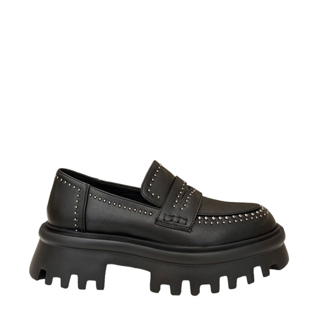 Favela Leon Black Loafers 