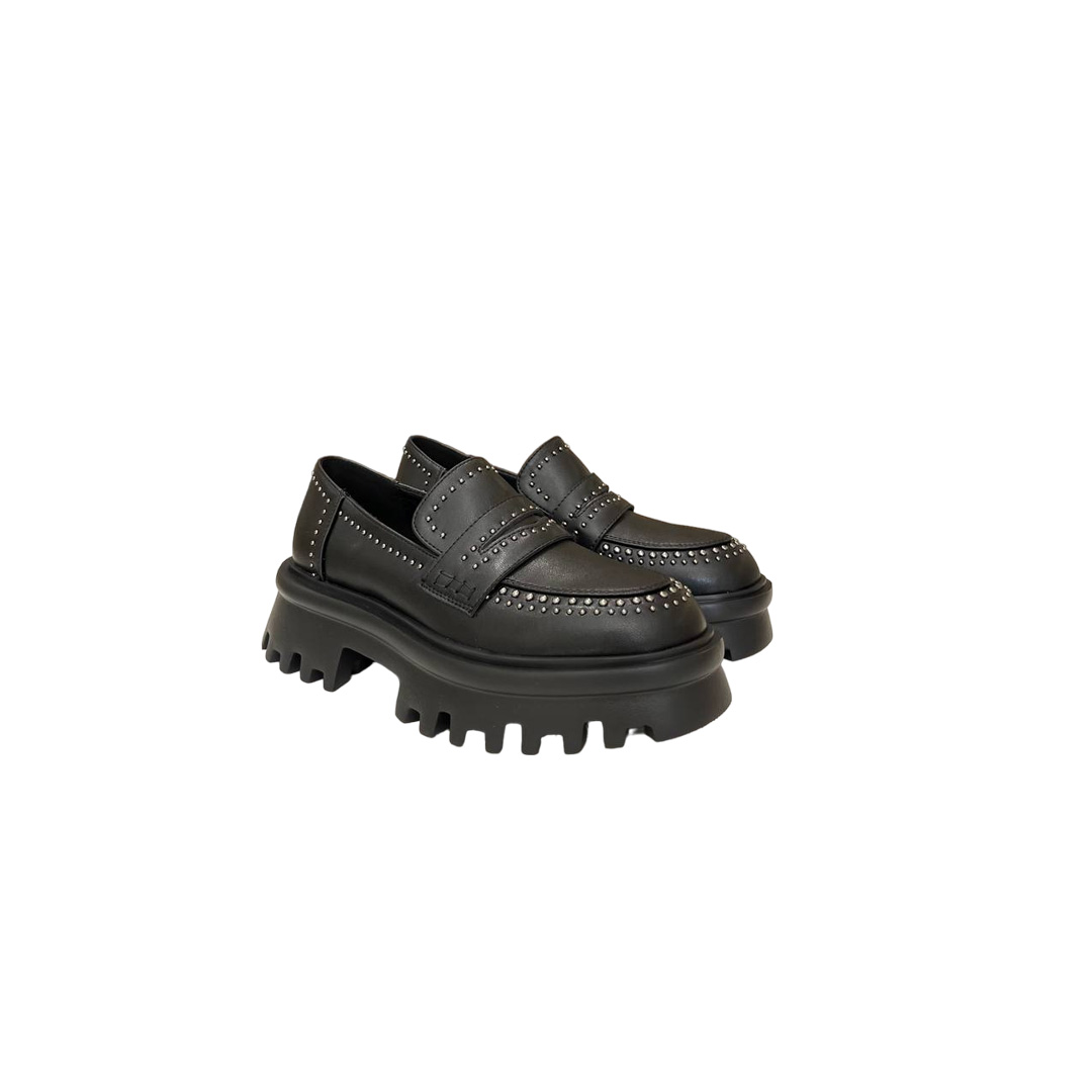 Favela Leon Black Loafers 