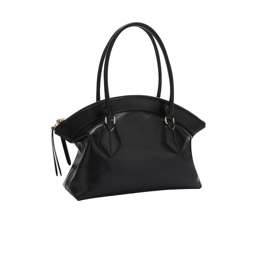 Furla Erica M Black Tote Bag