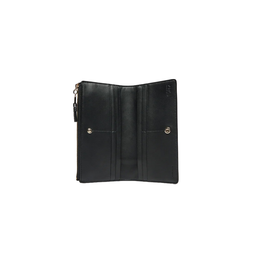 Furla Continental Black Wallet
