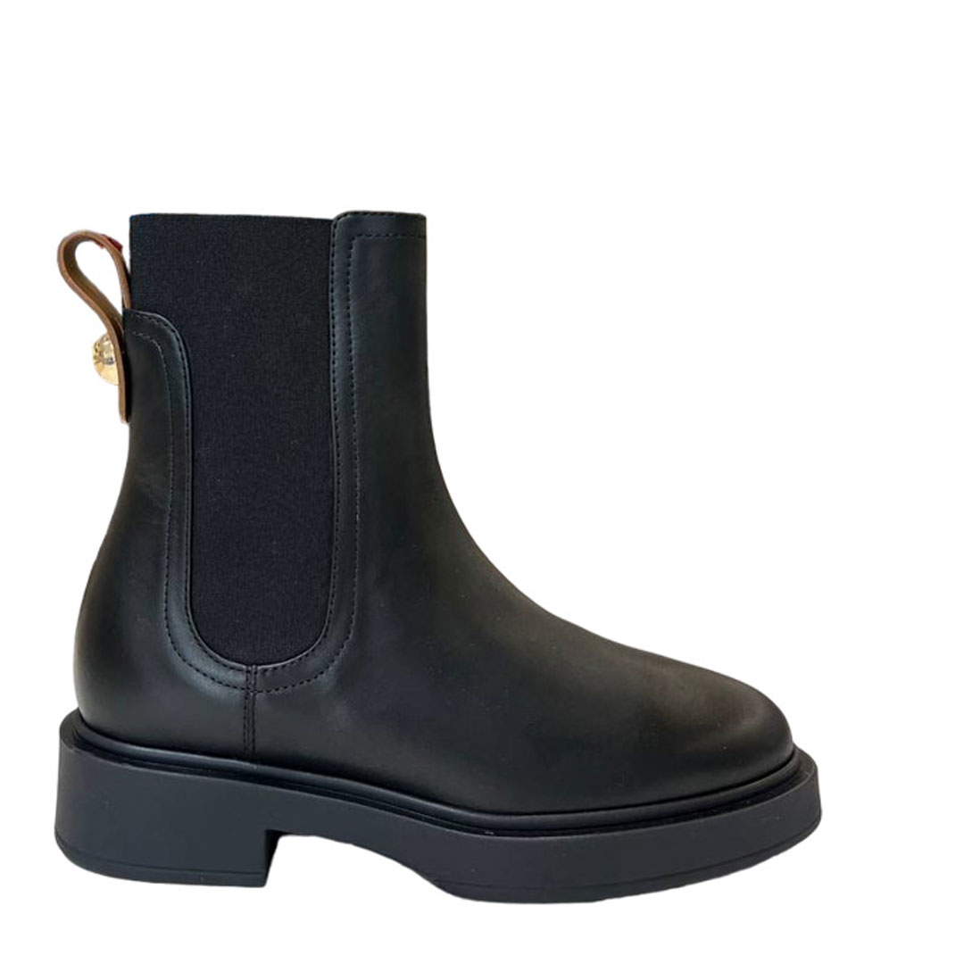 Furla Sfera Black Chelsea Boot