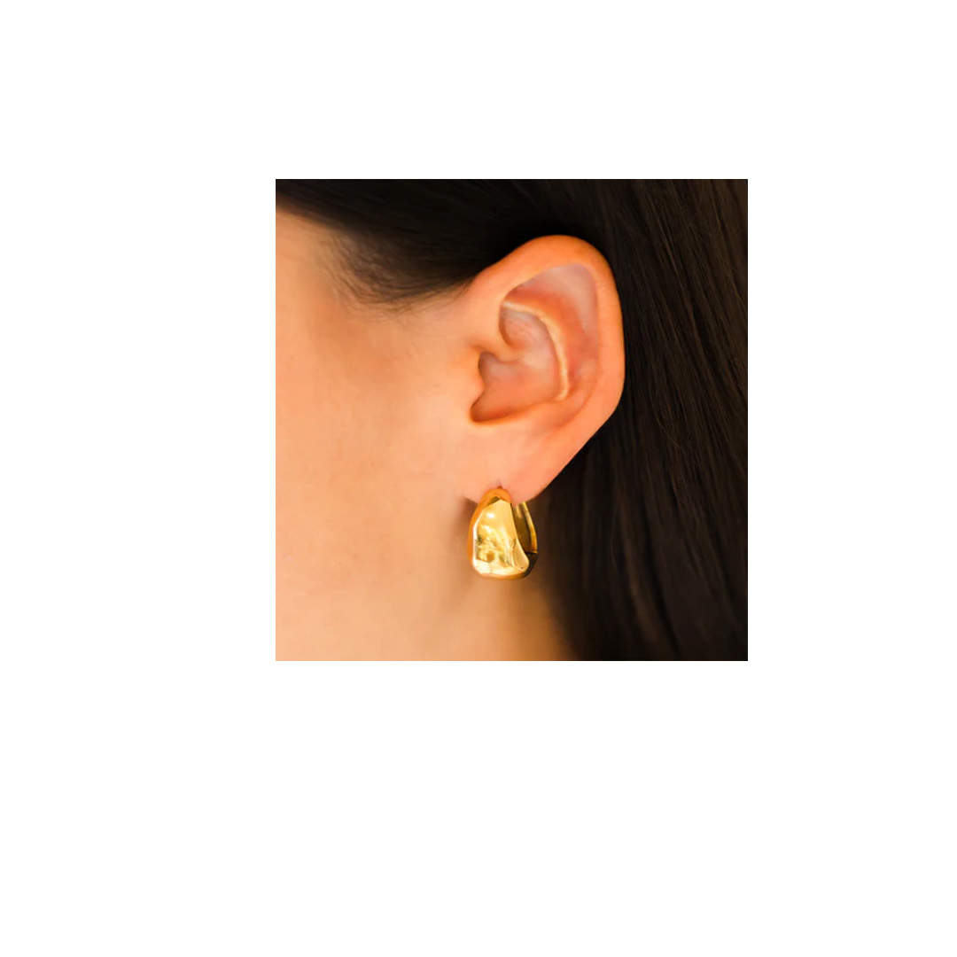Zag Bijoux Danica Gold Hoops